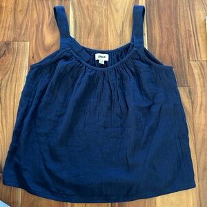 Pact Apparel The Coastal Daily Linen Tank (S)